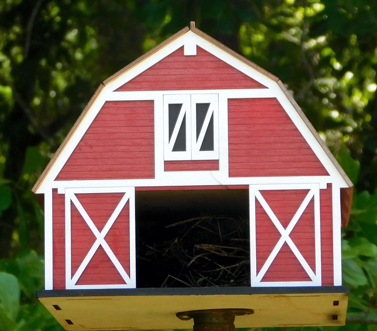 Gambrel Roof Barn Birdhouse Kit