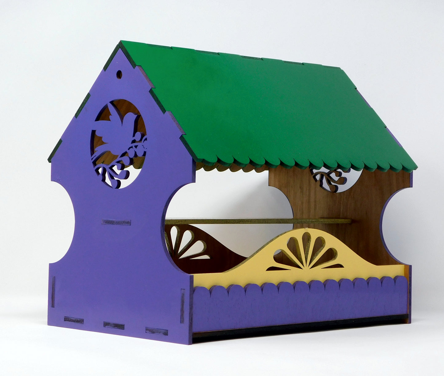 Decorative Bird Cutout Bird Feeder Kit