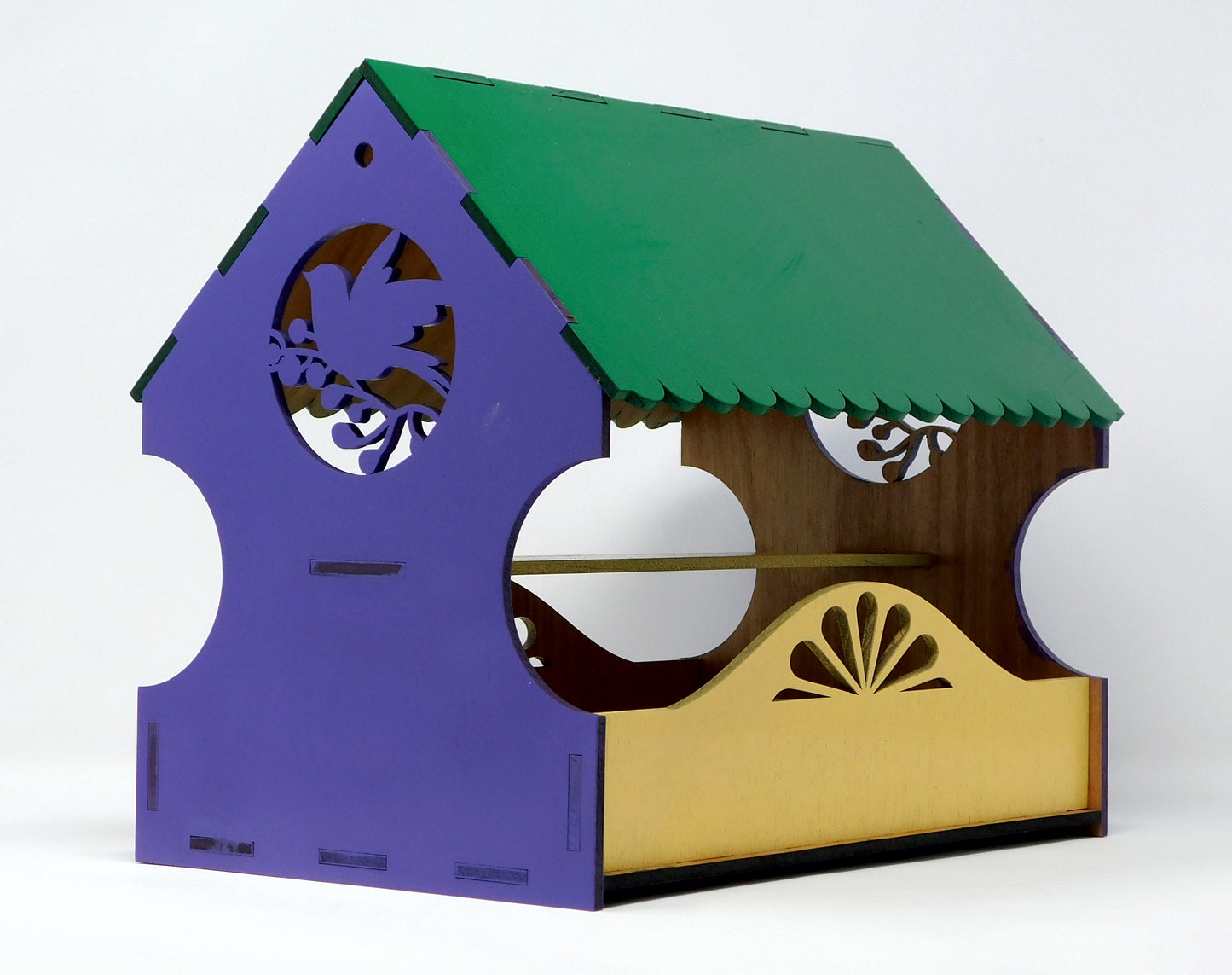 Decorative Bird Cutout Bird Feeder Kit