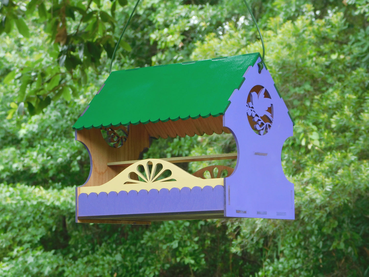 Decorative Bird Cutout Bird Feeder Kit