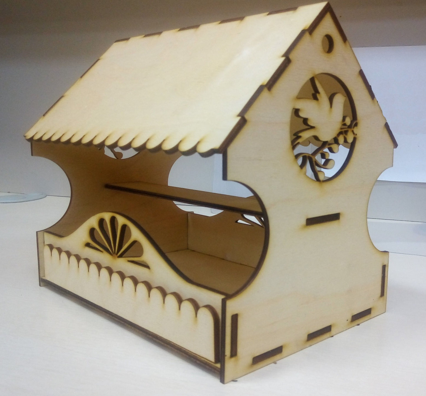 Decorative Bird Cutout Bird Feeder Kit