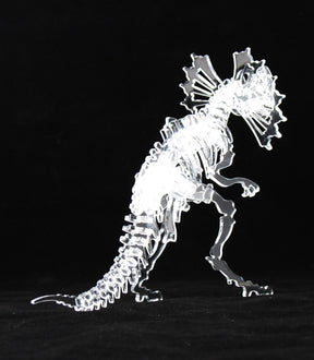 3-D Crystal Clear Ceratopsian Dinosaur Skeleton Puzzle