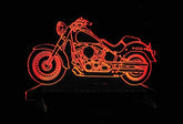 Harley-Davidson Large Rectangle 3-D Optical Illusion LED