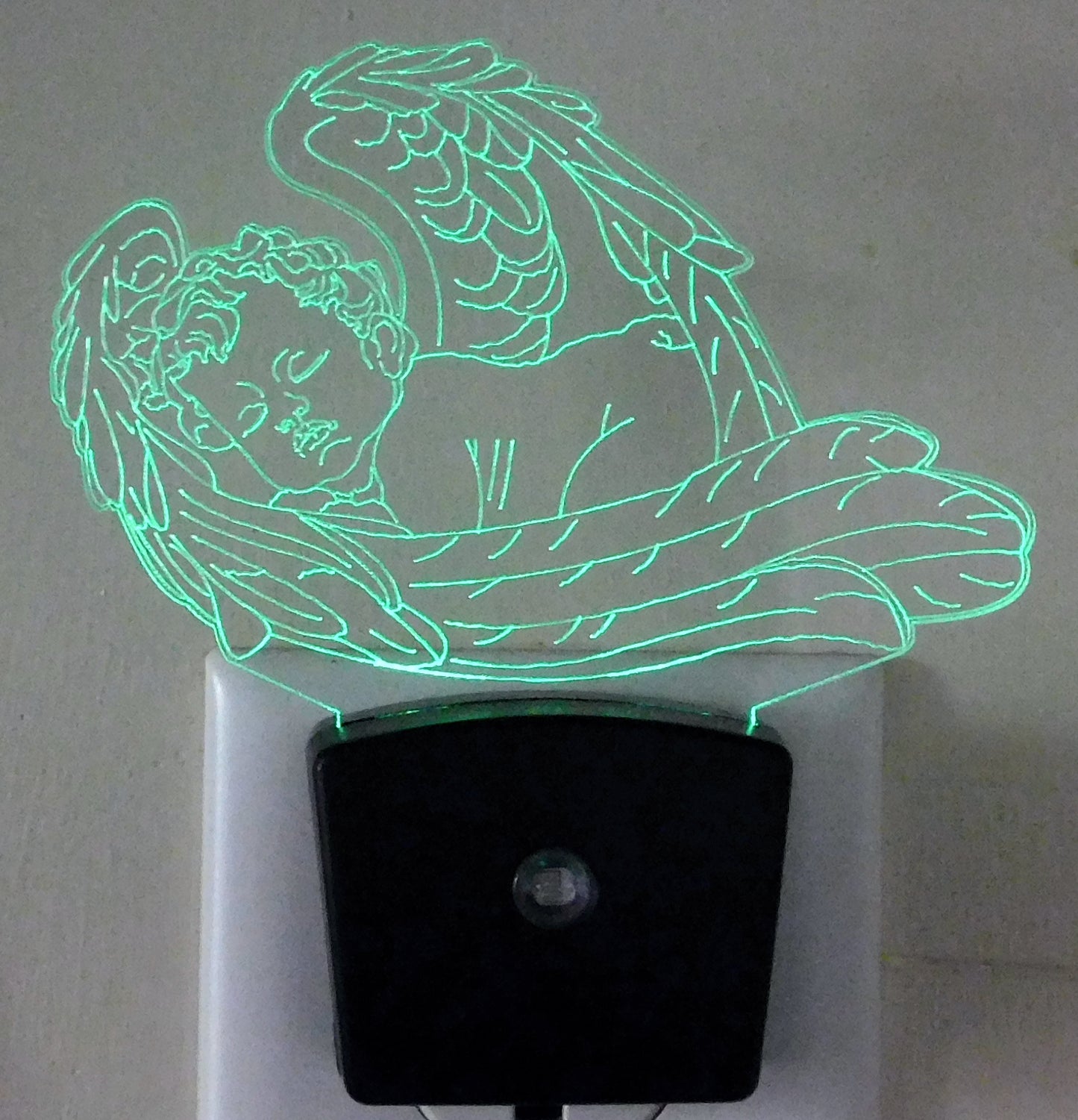 Nightlight Mini RGB LED Lamp Base with Artwork
