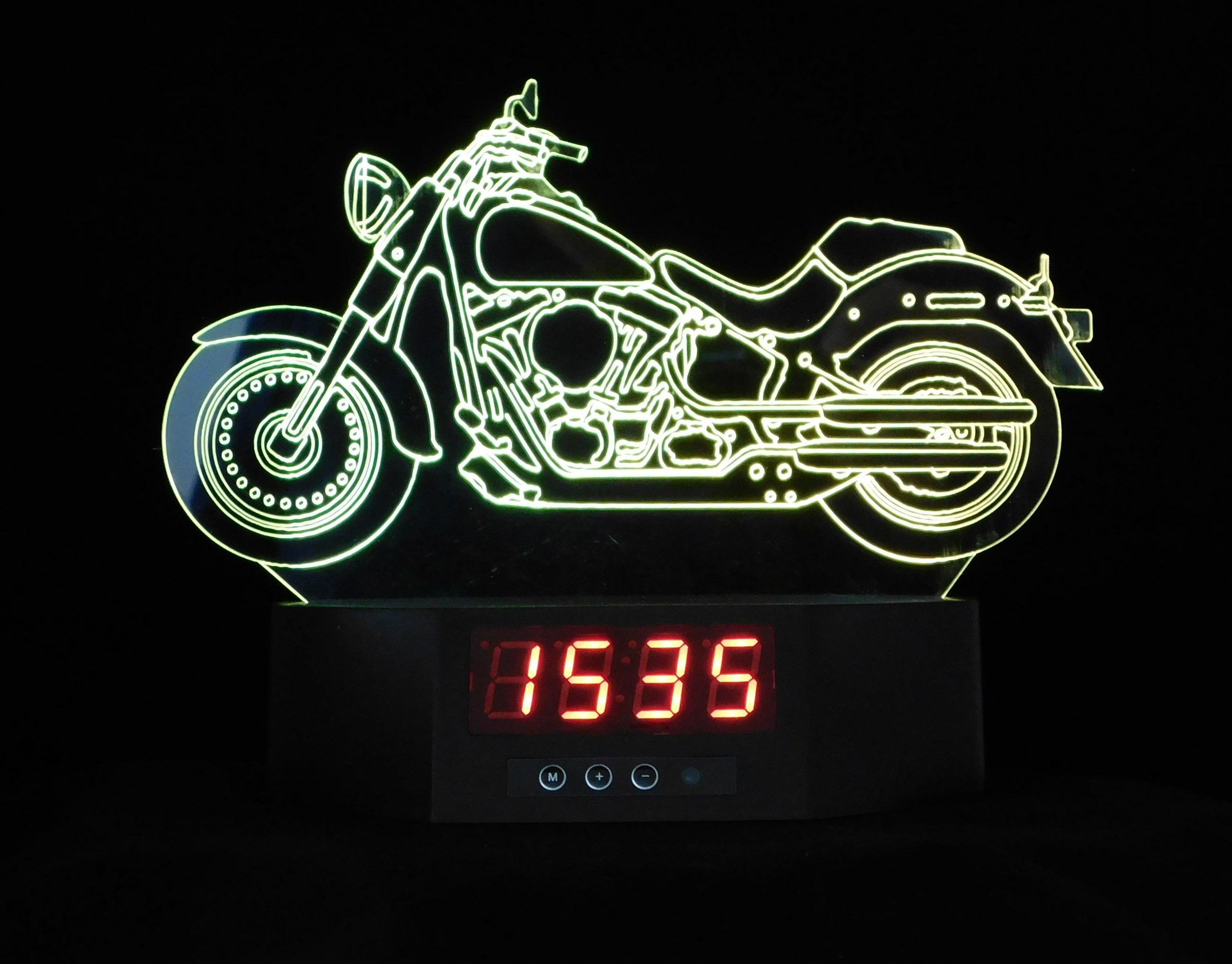 Motorcycle LED 3-D Illusion