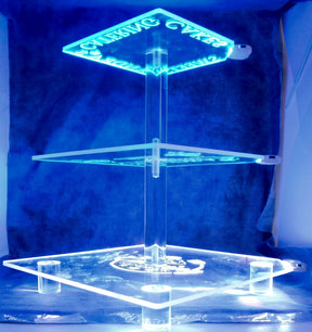 Cupcake Stand LED Lighted 3-Tier