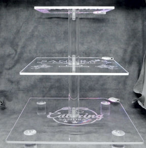 Cupcake Stand LED Lighted 3-Tier