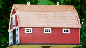 Gambrel Roof Barn Birdhouse Kit