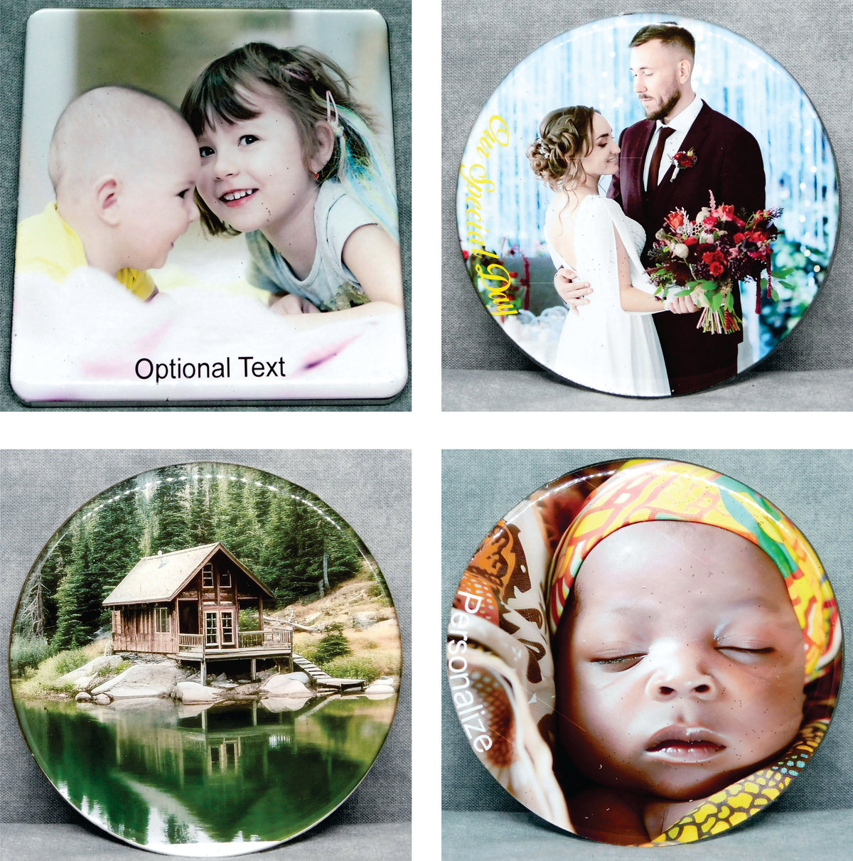 Coasters Customized Personalized Photo Coasters