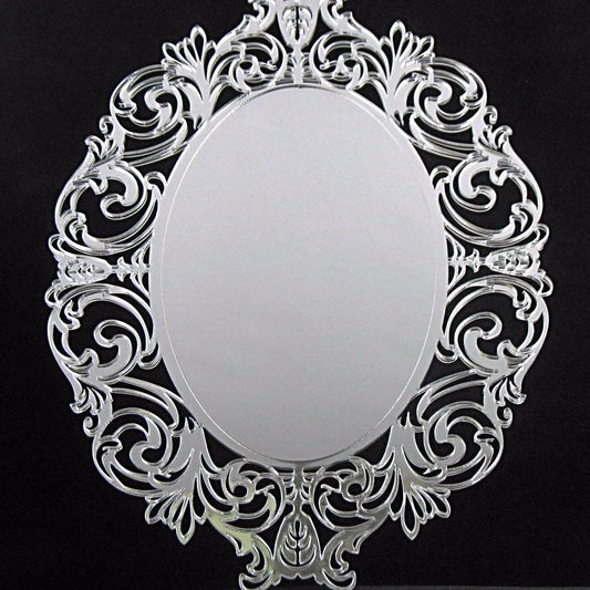 Oval Decorative Acrylic Mirror 3325