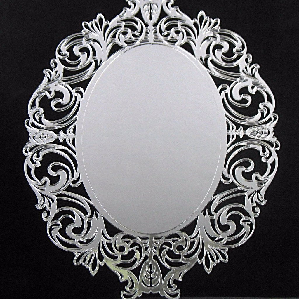 Oval Decorative Acrylic Mirror 3325