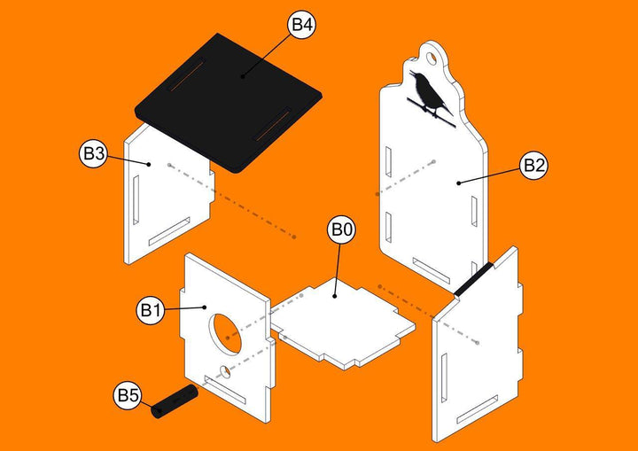 Wonderland Birdhouse Kit