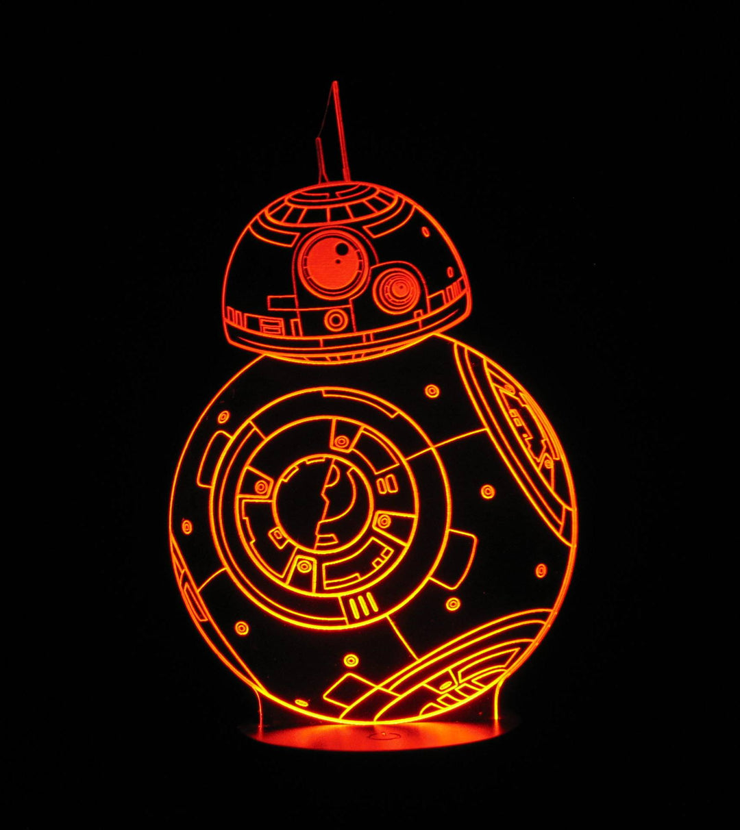 Star Wars (Section 1) 3-D Illusion LED Lamps with Remote
