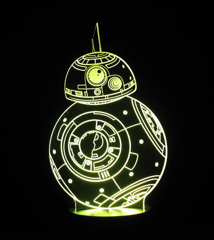 Star Wars (Section 1) 3-D Illusion LED Lamps with Remote