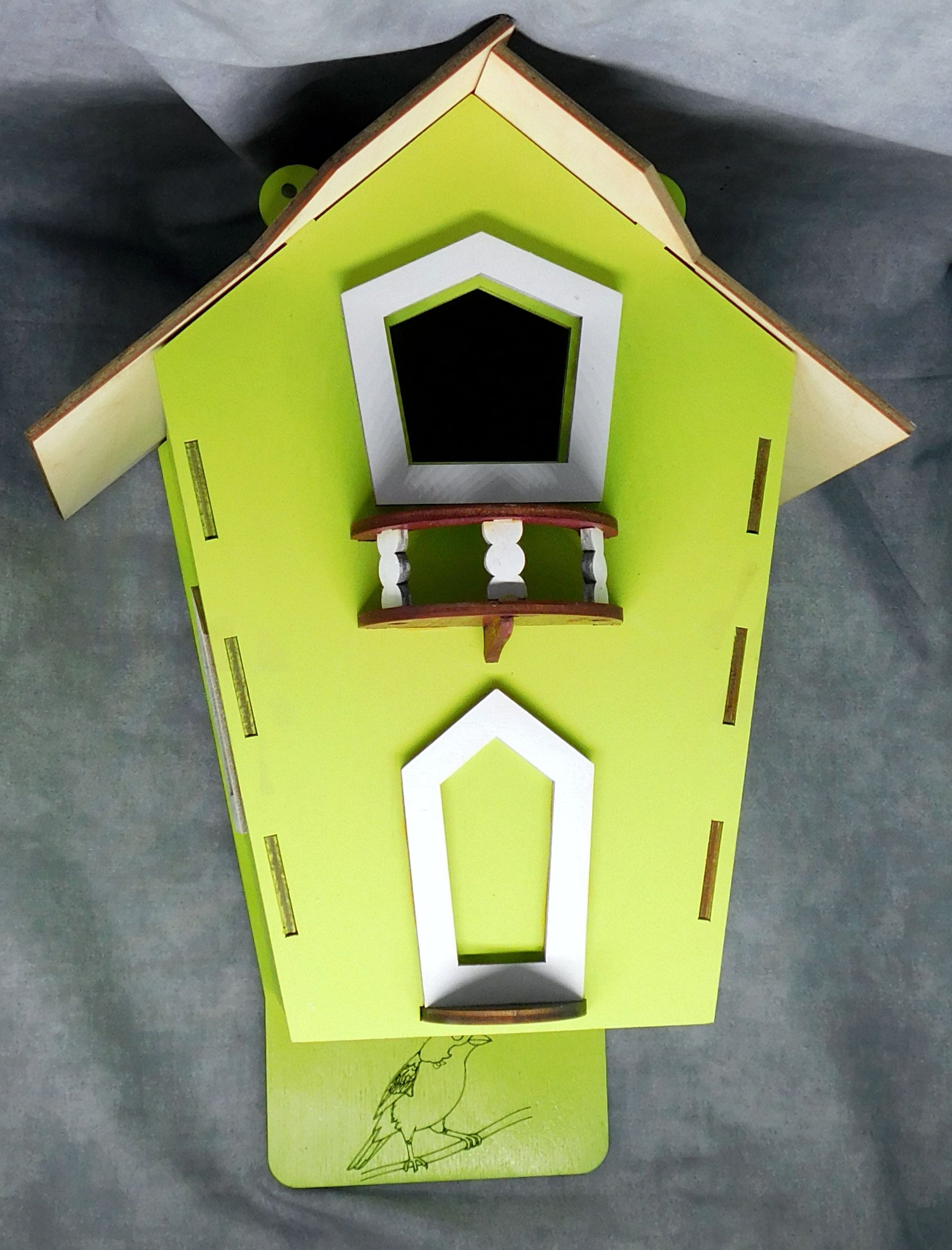 Birdhouse Kit - Decorative Balcony Entrance