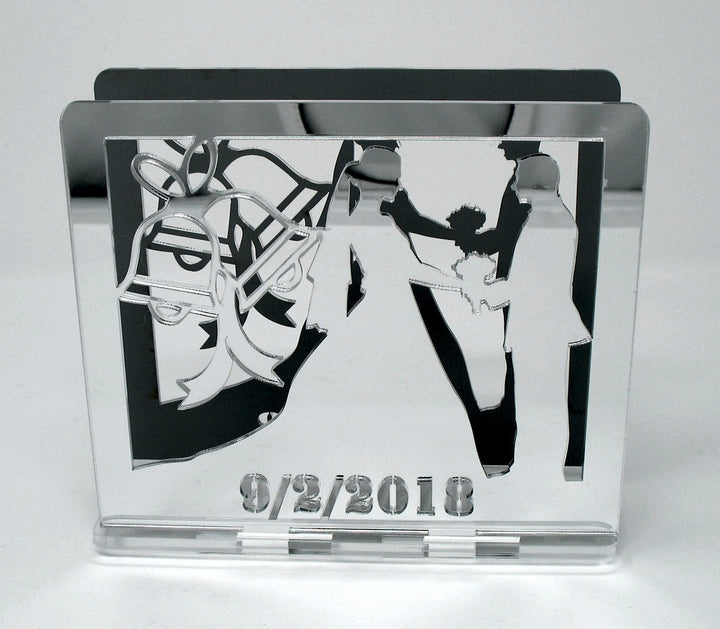 Bride and Groom Napkin Holder