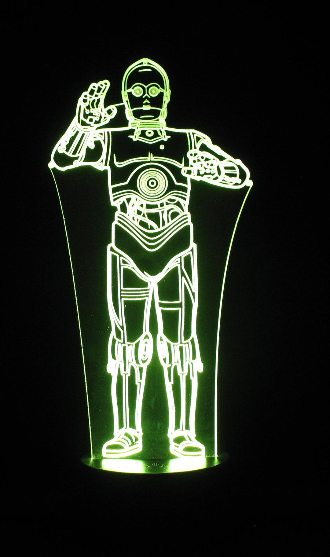 Star Wars (Section 1) 3-D Illusion LED Lamps with Remote