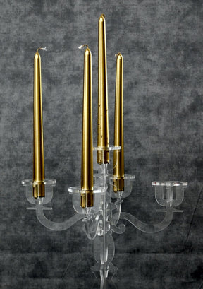 Candelabra C125 Wax Candle Holder Clear Acrylic