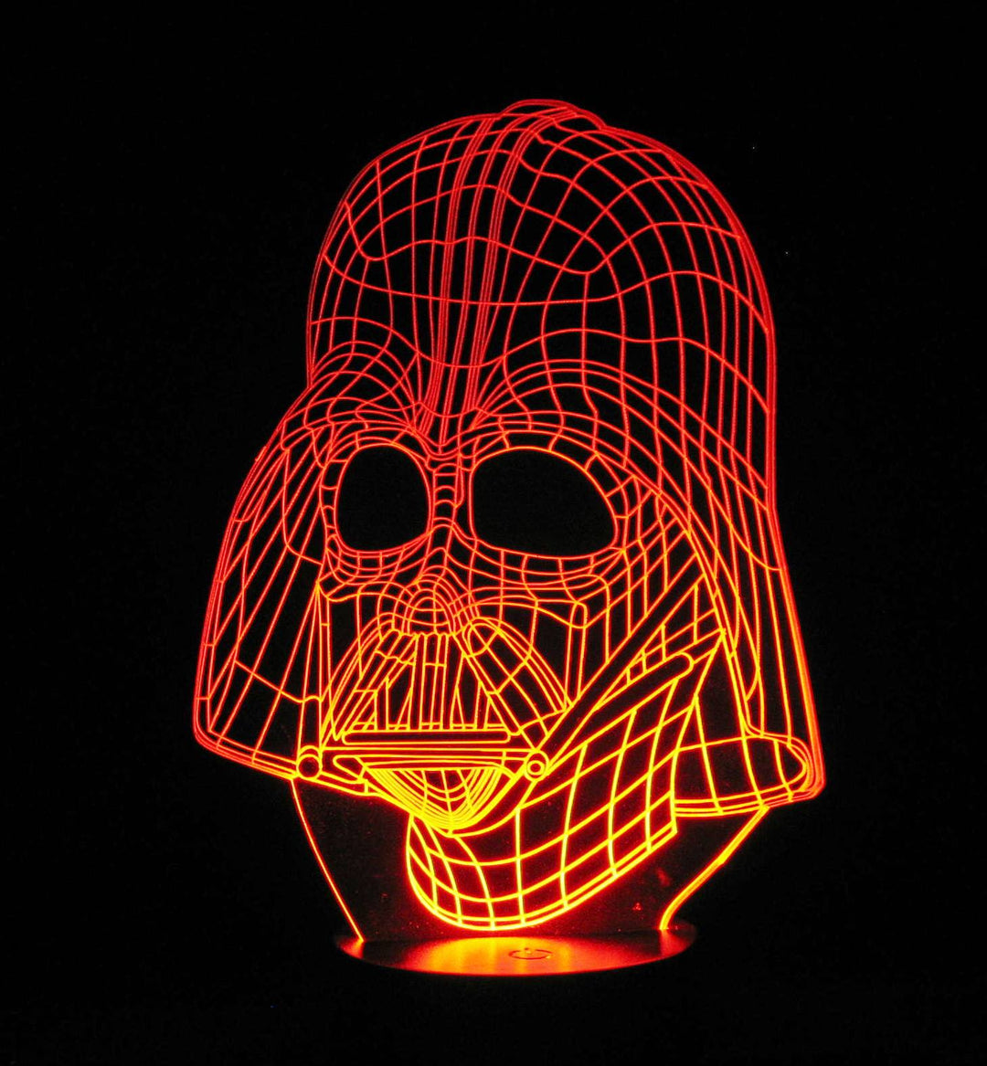 Star Wars (Section 1) 3-D Illusion LED Lamps with Remote