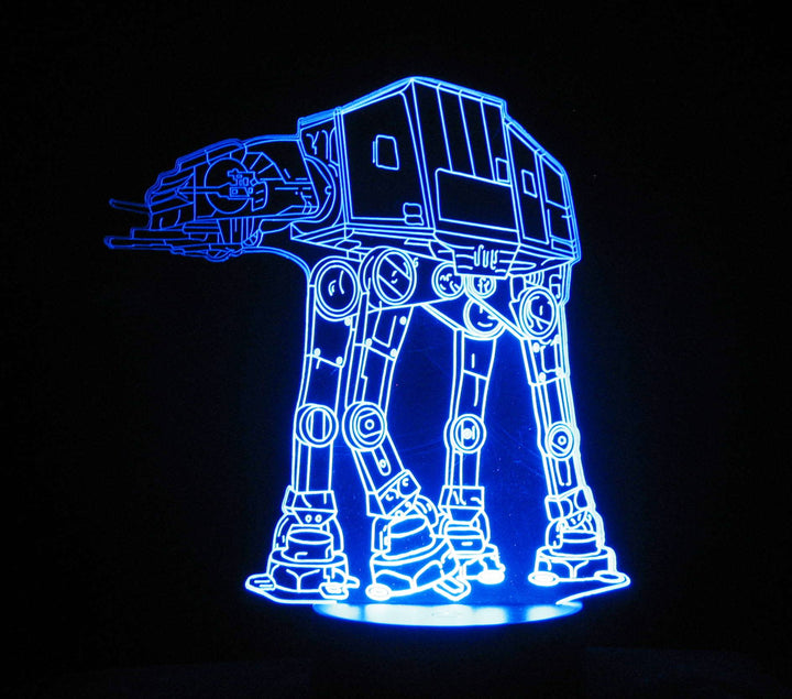 Star Wars (Section 1) 3-D Illusion LED Lamps with Remote