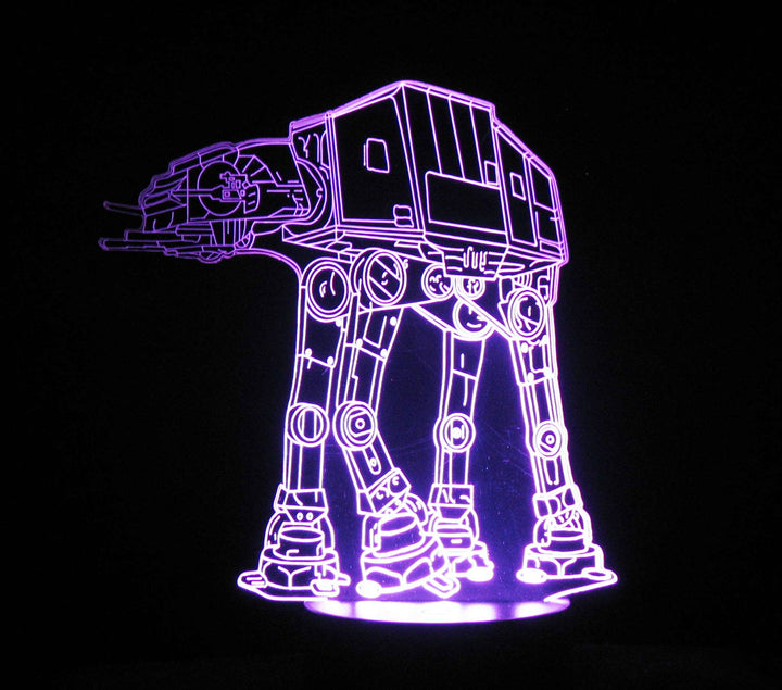 Star Wars (Section 1) 3-D Illusion LED Lamps with Remote
