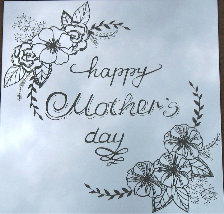 Mother's Day Engraved Mirror Tile