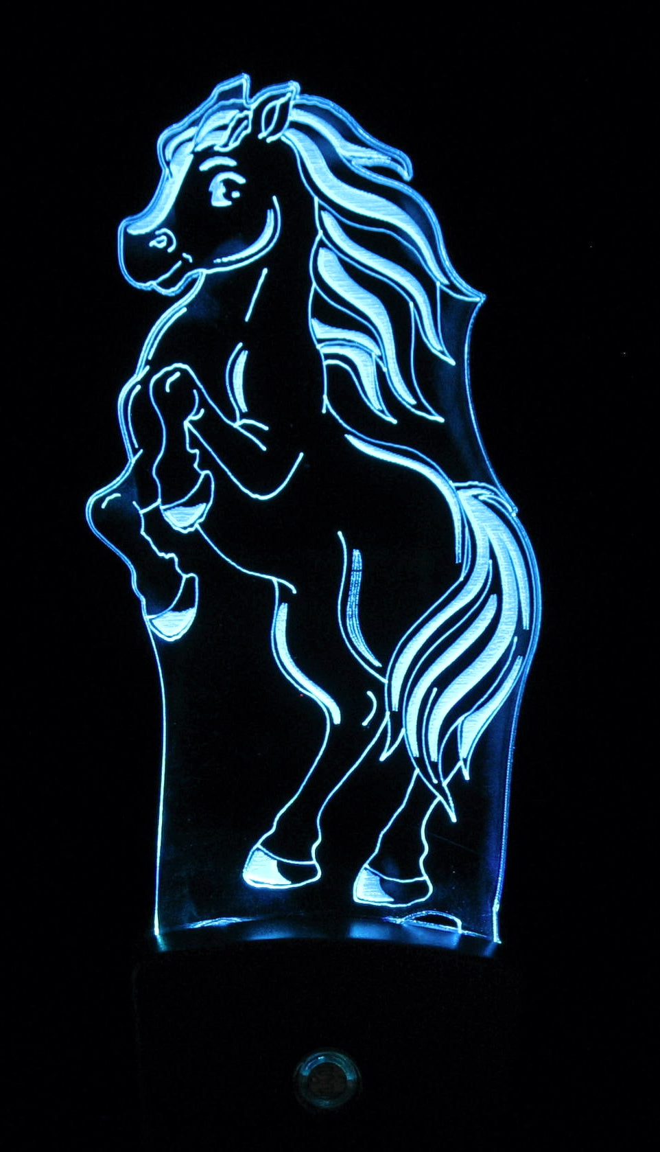 Nightlight Mini RGB LED Lamp Base with Artwork