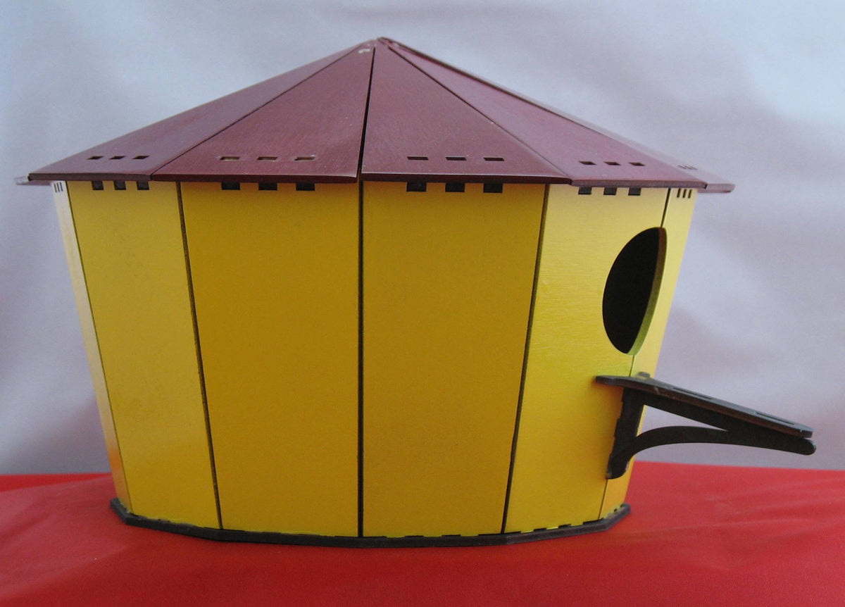 Round Birdhouse Kit