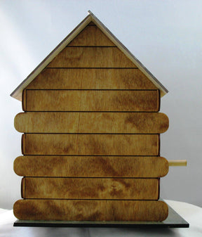 Adobe Log Cabin Birdhouse Kit