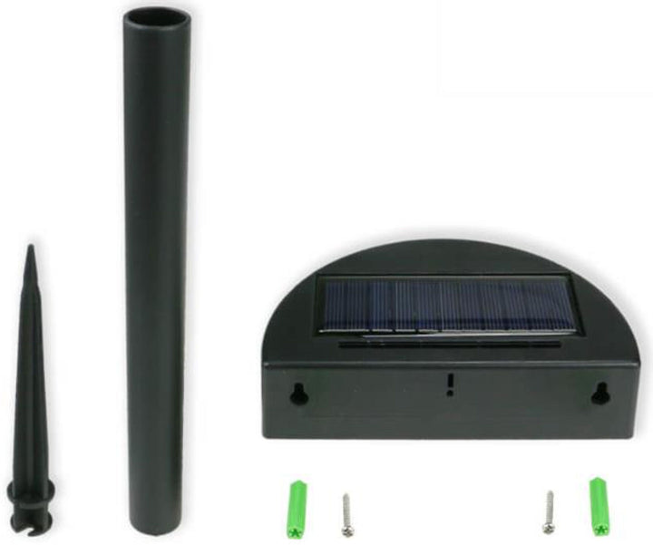 Solar Outdoor 3-D Optical Illusion LED Lamp