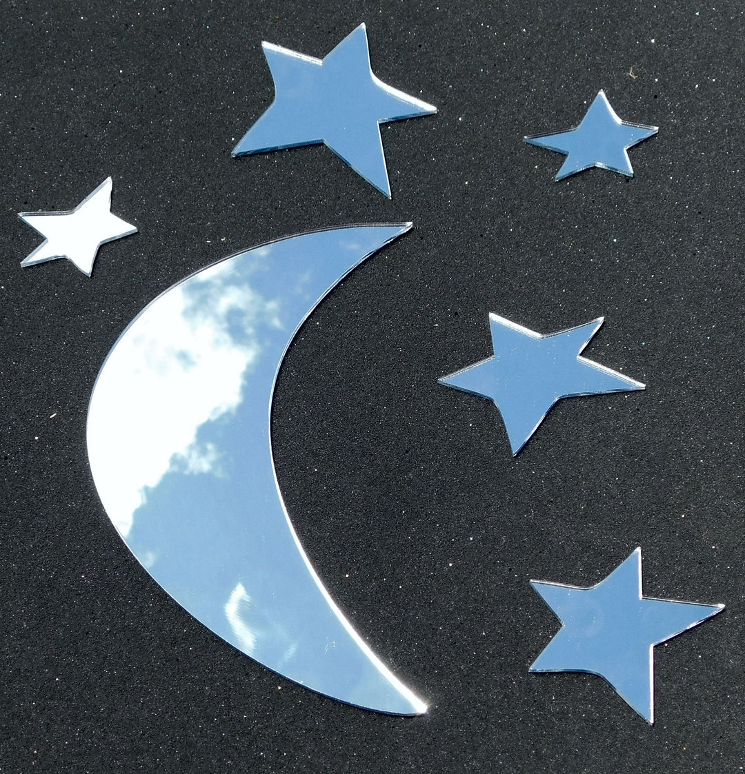 Sun Moon Rainbow- Decorative Acrylic Mirror