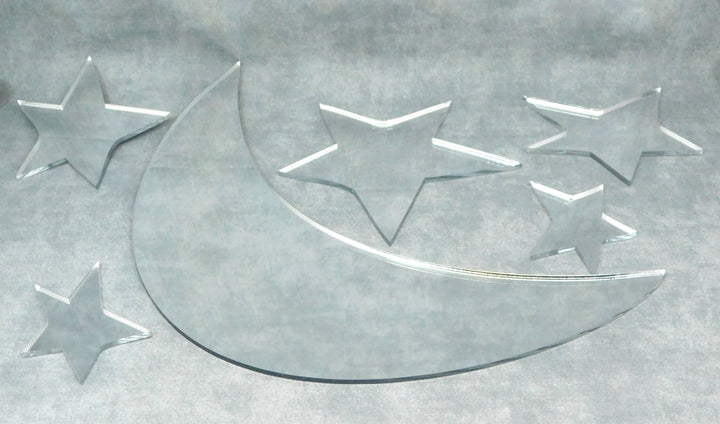 Sun Moon Rainbow- Decorative Acrylic Mirror