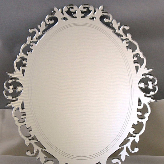 Oval Decorative Acrylic Mirror