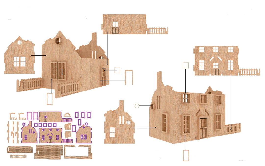Bay House Birdhouse Kit