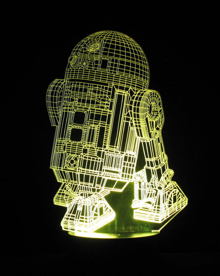 Star Wars (Section 1) 3-D Illusion LED Lamps with Remote