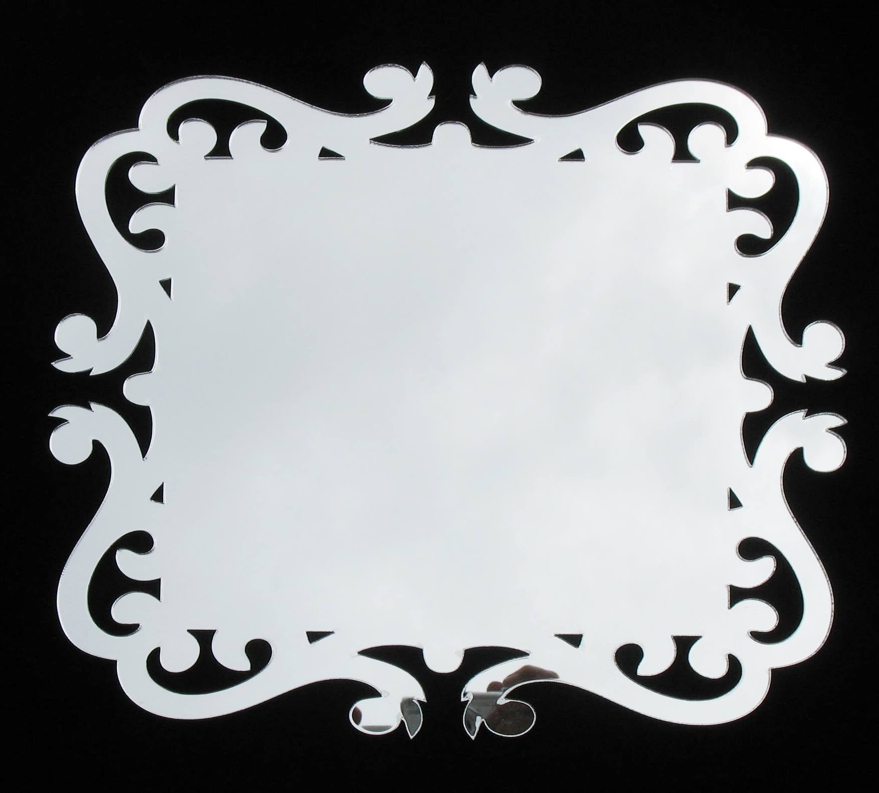 Rectangle Decorative Acrylic Mirror
