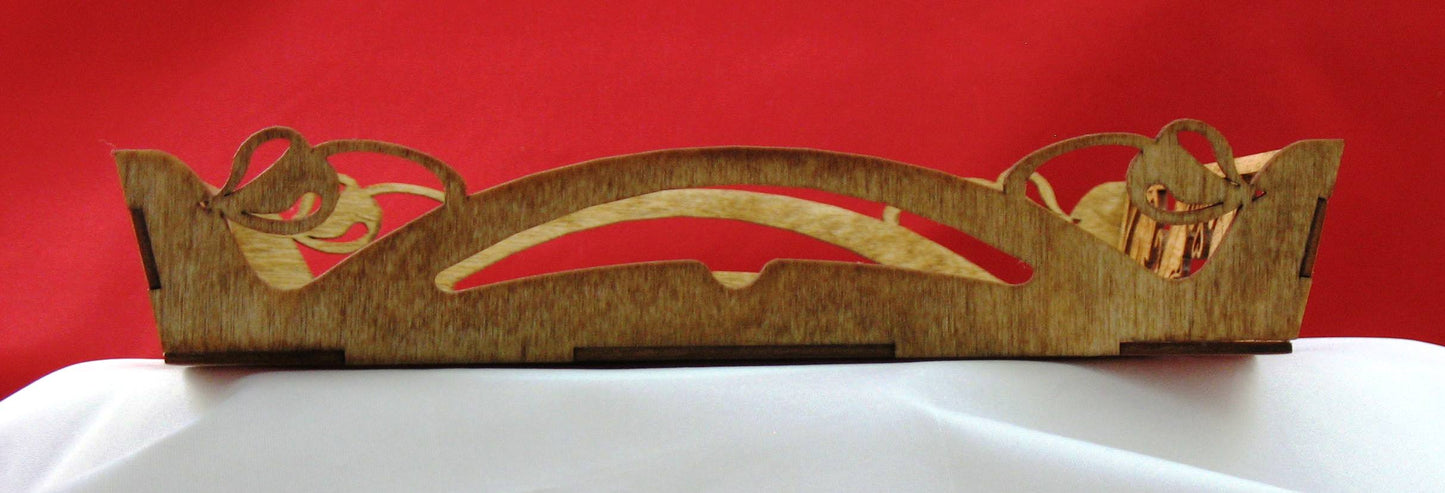 Square Decorative Wood Tray Kit